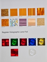 Rouleaux de feuille métallique arc-en-ciel de haute qualité personnalisés, plusieurs couleurs, pour l'estampage à chaud des emballages