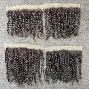 ผมแท้ 100% สีดำธรรมชาติ แบบ Pixie Curl HD Lace Frontal 13x6 ขายส่งจากโรงงานโดยตรง ความยาว 20 นิ้ว ยืดหยุ่นได้ดีมาก - Product Image 6
