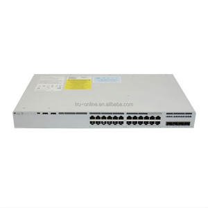 Commutateur réseau 100 % authentique <span class=keywords><strong>C9200L</strong></span>-<span class=keywords><strong>24T</strong></span>-<span class=keywords><strong>4X</strong></span>-E <span class=keywords><strong>24T</strong></span> <span class=keywords><strong>4X</strong></span> E, 24 ports, prise en charge des données StackWise-80 pour une mise en réseau professionnelle sécurisée - Product Image 2