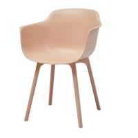 Fauteuil moderne au design italien original, nouveau modèle en PP avec fibre de verre, chaise de salle à manger en plastique pour usage intérieur/extérieur, école et appartement