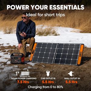 Jackery 500 Portable Station 518Wh Solar Generator MPPT 500W AC Outlet Lithium <b>Battery</b> <b>Backup</b> for Outdoor/ Home Portable Power S - Product Image 6