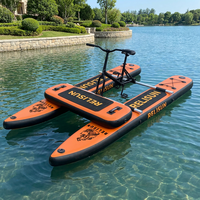 Fabricant professionnel chinois de vélos aquatiques à pédales, vente en gros de vélos aquatiques gonflables durables avec service de logo personnalisé