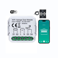 Interruptor Inalámbrico para Puerta de Garaje con Control por Voz y WiFi, Compatible con la Aplicación Tuya Smart Home, AC100-240V, de Amart Home Products