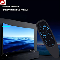 Control Remoto G10S Pro BT de Modo Dual con Voz, Luz Azul y Giroscopio, Fabricado con Material ABS