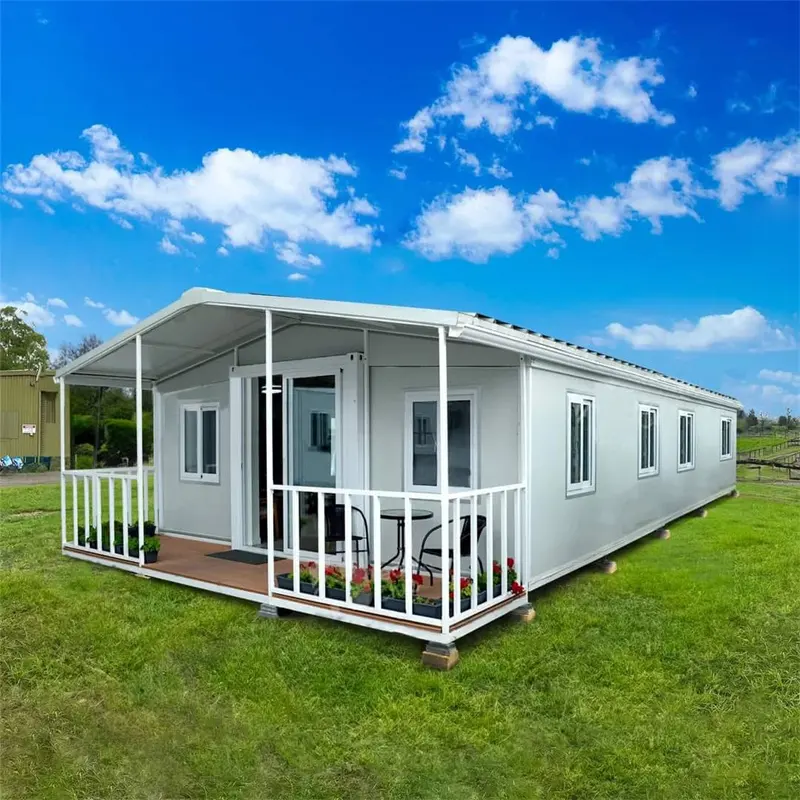 MH expandable container house 40ft luxury prefab mobile home luxury house australia expandable container house