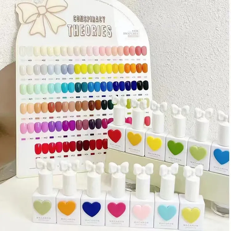 Sansu 58 colors 3.0 Korean Nail Polish Popular Sweetheart Glue Nail Shop Dedicated One Bottle One Color Color Nail Glue