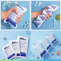 Tusen - Pack de glace en gel compact et léger, jetable, pour boîte à lunch