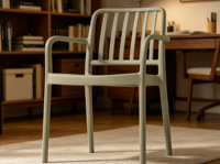 Fauteuils empilables d'extérieur en polypropylène avec cadre en plastique, tabourets épaissis, chaises de café de loisirs, chaises de restauration pour stands alimentaires, modernes