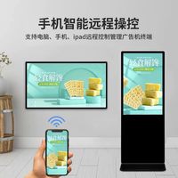 55-дюймовый тонкий цифровой напольный LCD-дисплей с Mini-LED подсветкой, цветовой гаммой Adobe RGB 98% и мультимедийным плеером