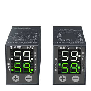 LCD-Scherm Digitale Timer Met Cyclus & Vertraging Control Relais 12V 24V 220V Multi-Voltage Miniatuur H3Y-2/4 Tijdrelais - Product Image 5
