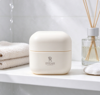 Pot cosmétique minimaliste mat en PET DY-A-225 40g 50g, personnalisable avec logo, vide, pour crème et beurre corporel
