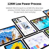 Tablette tactile ultra-fine 4G M60-L10 11 pouces FHD, 12 Go de RAM, 128 Go de ROM, Android, tablette professionnelle avec écran IPS 1920*1200, caméra 13M
