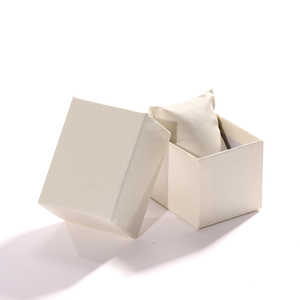 Boîte de rangement avec couvercle supérieur et inférieur, boîte d'emballage pour montre, boîte universelle pour homme et <span class=keywords><strong>femme</strong></span>, montre haut de gamme avec éponge, logo personnalisable - Product Image 5