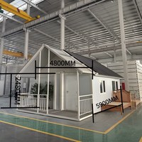 Maison conteneur préfabriquée extensible à double aile, pliable, pour habitation mobile et usage bureautique