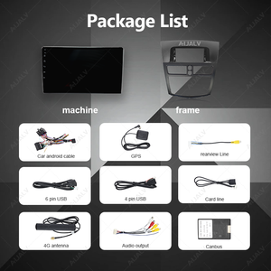 Marco de navegador de coche Aijia para MAZDA 2015-2020 12,3 pulgadas, piezas de automóvil para coche, Marco Multimedia, marco de salpicadero, accesorios para coche - Product Image 5