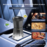 Flacon de parfum pour voiture en verre de 100 ml, diffuseur d'aromathérapie longue durée, désodorisant d'intérieur, logo personnalisable
