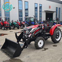 Livraison gratuite, tracteur agricole compact, mini, petit, 4x4, 4 roues motrices, 70 ch, 90 ch, 100 ch, 120 ch, 140 ch, avec chargeur frontal