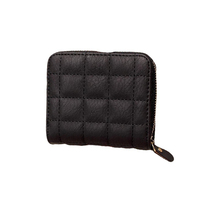 Dompet Koin Portabel Multifungsi Anti Air Model Terbaru, Dompet Kartu Mini Murah untuk Wanita, Bahan PU