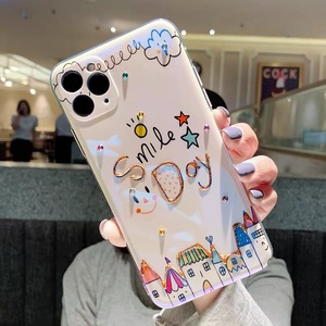 Coque <span class=keywords><strong>de</strong></span> téléphone en TPU souple antichoc avec motif <span class=keywords><strong>de</strong></span> <span class=keywords><strong>château</strong></span> <span class=keywords><strong>de</strong></span> dessin animé en strass pour iPhone 13 13 Pro Max - Product Image 3
