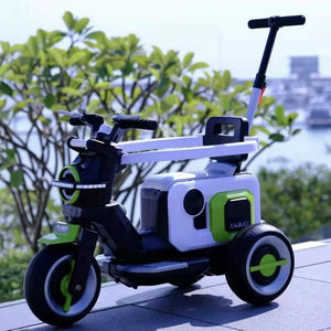 Motocicleta de juguete recargable para niños, <span class=keywords><strong>bici</strong></span> con batería para bebé de <span class=keywords><strong>12</strong></span> V, con mango de empuje, China - Product Image 1