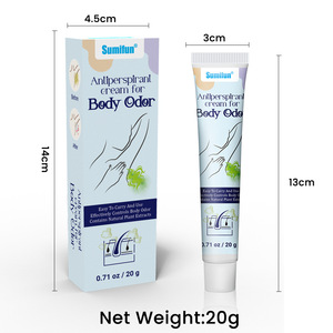 Crème anti-odeur Sumifun pour les aisselles 20g, à base de plantes biologiques, anti-transpiration, élimination des odeurs corporelles avec parfum durable pour tous types de peau - Product Image 4