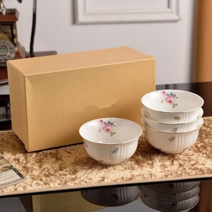 White Eco-Friendly Minimalist Floral Fresh Pattern Bone China European Tea <b>Set</b> - Product Image 2