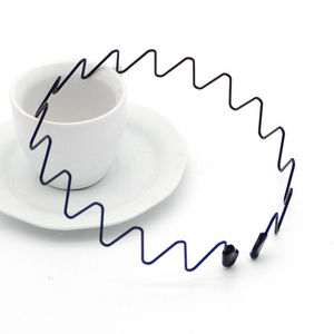 Fabrication de bandeaux pour hommes, épingles à <span class=keywords><strong>cheveux</strong></span> de <span class=keywords><strong>sport</strong></span>, bandeaux invisibles, bandeaux ondulés pour femmes, accessoire de <span class=keywords><strong>cheveux</strong></span> en métal - Product Image 3