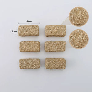 6 buah kotak Mini alami Hay Bale jerami Bale blok rumah boneka taman pertanian pesta Thanksgiving musim gugur PhotoProp - Product Image 4