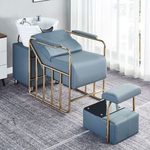 Zxm Cheap Comfortable Multifunctional Hair <b>Salon</b> <b>Furniture</b> Beauty <b>Salon</b> Massage Hair Washing Shampoo Bed with Bowl - Product Image 5