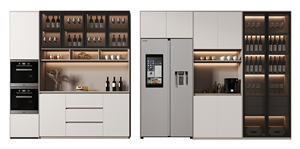 Buffet de salon en bois massif de finition luxueuse pour utilisation professionnelle dans les restaurants - Product Image 5