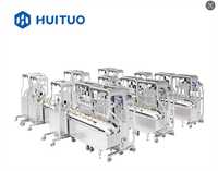 Machines de remplissage et de bouchage pneumatiques avancées pour l'emballage de bouteilles en plastique/verre liquides avec cœur PLC