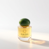 Flacon de parfum vide en verre transparent personnalisé avec col serti, 30 ml, 100 ml, élégant et luxueux, avec bouchon, vente en gros