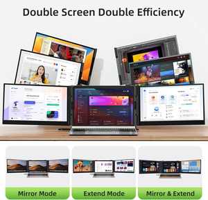 Monitor Externo Lateral Económico de Nivel Básico, Pantalla Lateral para Portátil de Calidad <span class=keywords><strong>Media</strong></span>, Panel Lateral - Product Image 3