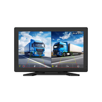 Cámara de Tablero Inteligente Portátil HD 1080P para Camión/Autobús/RV con Intercomunicador de Voz FM y Sistema de Seguridad Activa ADAS