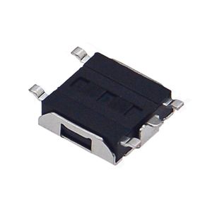 Interrupteur tactile SMD 6x6x3.1mm à 5 broches, tête rouge, pour carte PCB, bouton-poussoir momentané pour télécommande de voiture, antistatique et scellé - Product Image 3