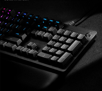 Teclado Mecánico para Juegos Logitech G512 con Cable, Interruptores GX, Iluminación RGB de 16.8M por Tecla, USB Passthrough para PC