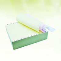 NCR-papel continuo para documentos de oficina e impresora de facturas, 2 capas