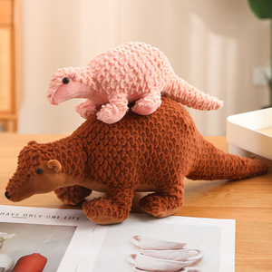 Nuevo Peluche Realista de Pangolín, Juguete de Compañía para Dormir con Relleno de Algodón PP, Ideal para Máquinas de Juguetes, Lindo y Divertido - Product Image 5