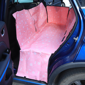 Housse de siège arrière pour animaux de compagnie, 125x150x40cm, coussin anti-taches pour chien et chat, protection du siège arrière de voiture - Product Image 4