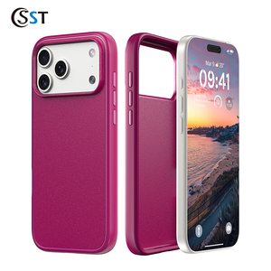 Prix de gros SST, coque de téléphone de qualité supérieure, épaisseur 2,5 mm, protection contre les chocs, protection contre les chutes, pour iPhone 18 Pro et 18 Pro Max, série <span class=keywords><strong>SYM</strong></span> - Product Image 1