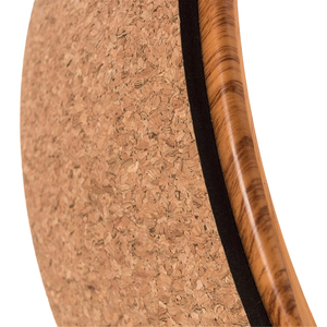 Roue d'exercice Huayi Yoga Pilates pour soulager les douleurs dorsales et la thérapie <span class=keywords><strong>musculaire</strong></span>, roue de yoga durable en liège + TPE - Product Image 6