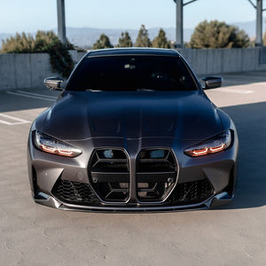 Kit carrosserie en fibre de carbone véritable, <span class=keywords><strong>calandre</strong></span> avant avec moustiquaire pour BMW G80 G81 M3 M4 G82 G83, style CSL - Product Image 6