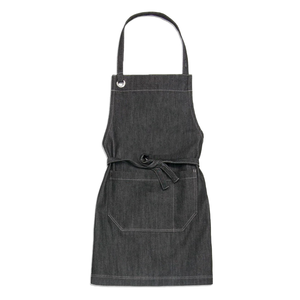 100% Cotton Sleeveless Bib <b>Kitchen</b> <b>Aprons</b> Customized Logo Print White Chef <b>Aprons</b> Washable Eco-Friendly Recyclable Thick Classic - Product Image 1