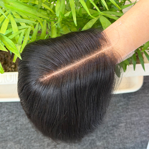 8" Straight 2x6 HD Closure Bob <b>Wig</b> Natural Black Human Hair Pre Plucked Hairline Glueless Free Part Short Bob <b>Lace</b> <b>Wig</b> - Product Image 4