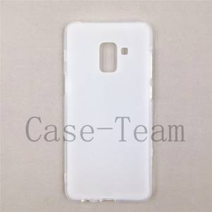 Produttore all'ingrosso opaco TPU custodie morbide smerigliate <span class=keywords><strong>Cover</strong></span> posteriore in Silicone custodia per telefono cellulare per <span class=keywords><strong>Samsung</strong></span> <span class=keywords><strong>A8</strong></span> 2018 nero - Product Image 2