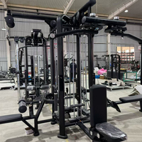 Équipement de musculation commercial personnalisable par le fabricant, multi-gym 8 stations, Power Bank Fitness