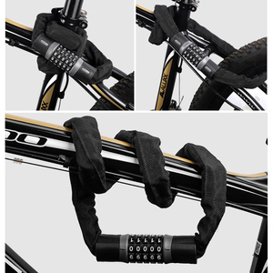 Heavy Duty Password Bike Chain <strong>Lock</strong> for Bicycle Scooter Ebike Cycle Strong Anti Theft Combination Digital <strong>Security</strong> <strong>Code</strong> - Product Image 5