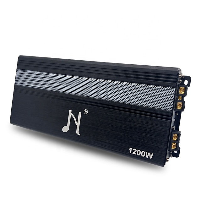 1200W Class D Monoblock Car Sound Amplifier 1 Channel 12V Audio Booster with Strong Power