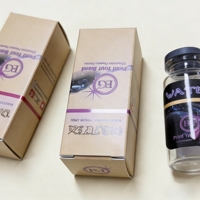 Boîtes en papier vides personnalisées et étiquettes pour flacons de 3 ml, 5 ml, 10 ml, emballage de flacons rechargeables