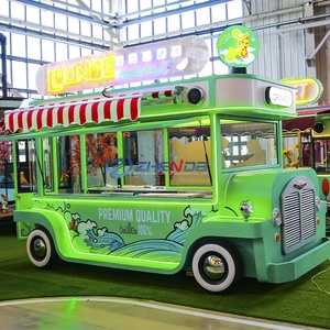 Customized Factory Price Food Truck Trailer Luxury Food Selling Cart Fast Food Car Dining Car - Product Image 2